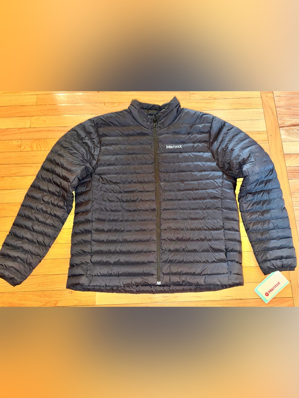 NWT MARMOT Black Echo Featherless Down Alternative Puffer Jacket Men’s XXL
